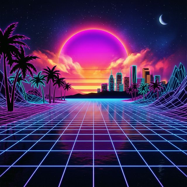 Ретро закат